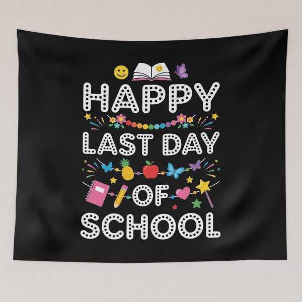 Item preview, Happy Last Day Of School Colorful Celebration Design designed and sold by SiarheiYur.