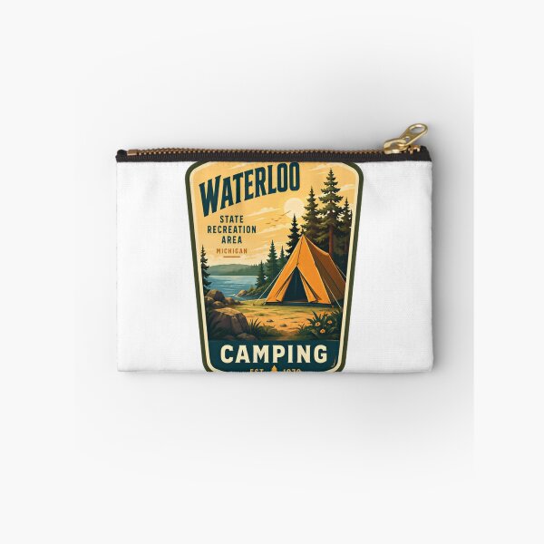 Item preview, Waterloo State Recreation Area Michigan Camping Est. 1970 Michigan Outdoors Adventure designed and sold by Simsimah26Parks.