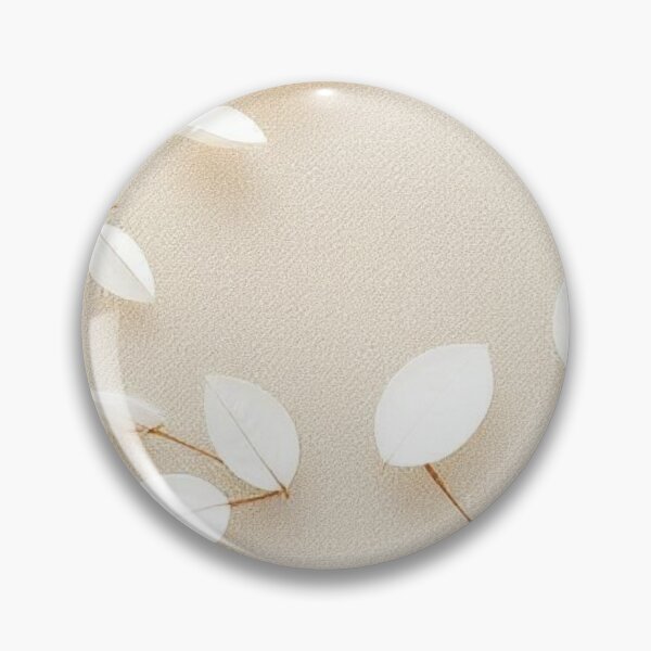 Item preview, Minimalist 3D Paper Leaves Pattern - Aesthetic Beige Boho Botanical Art designed and sold by LYAN-STORE.