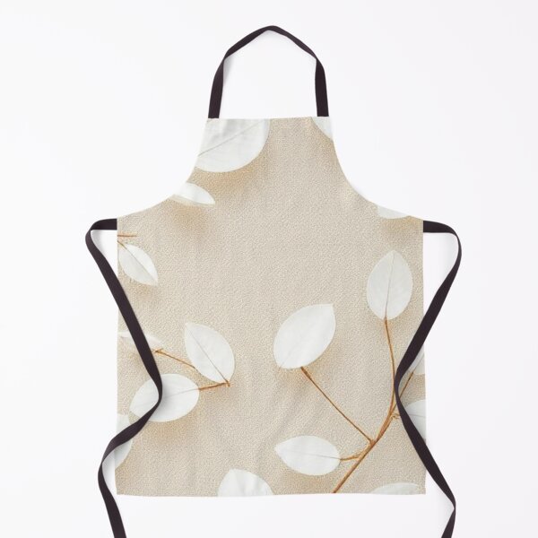 Item preview, Minimalist 3D Paper Leaves Pattern - Aesthetic Beige Boho Botanical Art designed and sold by LYAN-STORE.