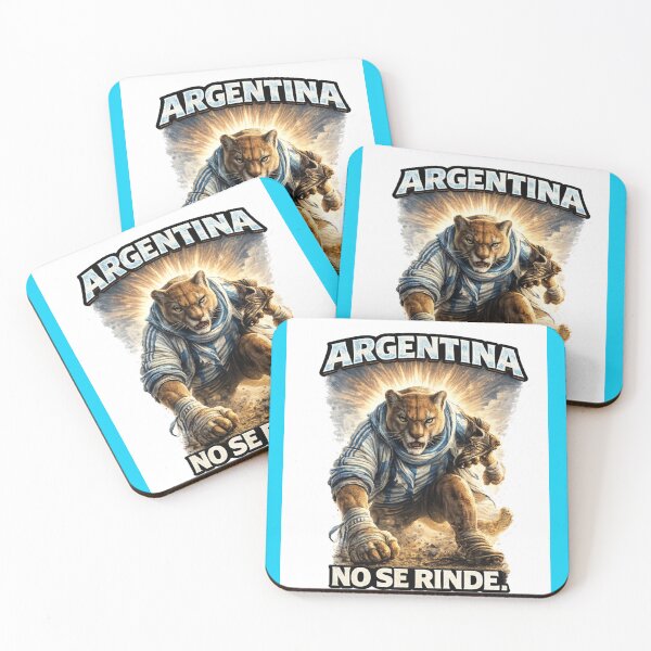 Item preview, ARGENTINA DOES NOT GIVE UP | Argentine Puma | 2026 World Cup | Strength, Courage and Passion designed and sold by Tienda Argentina.