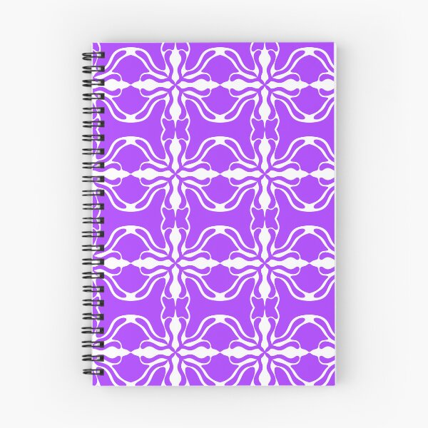Item preview, Elegant Violet and White Mediterranean Damask Seamless Pattern designed and sold by VOYID ART STUDIO.