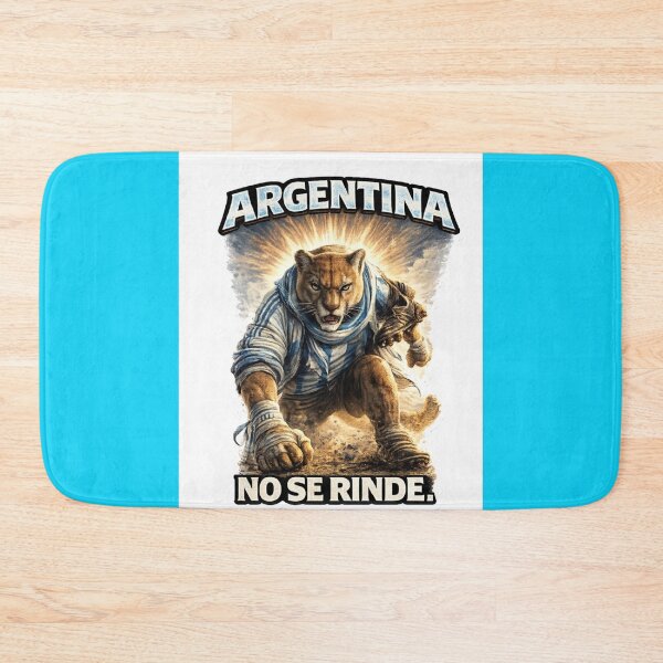 Item preview, ARGENTINA DOES NOT GIVE UP | Argentine Puma | 2026 World Cup | Strength, Courage and Passion designed and sold by Tienda Argentina.