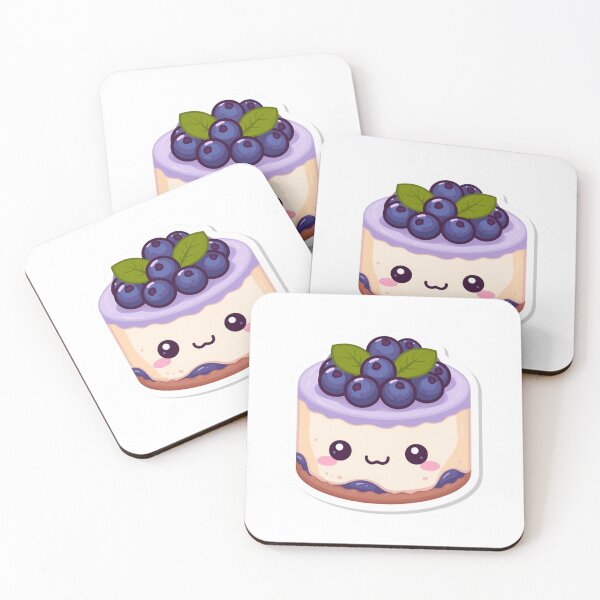 Item preview, Blueberry Cheesecake Sticker – Berry Dessert Vinyl Decal for Laptop, Water Bottle, Journal, Planner & Bakery Lovers designed and sold by Pandey14.