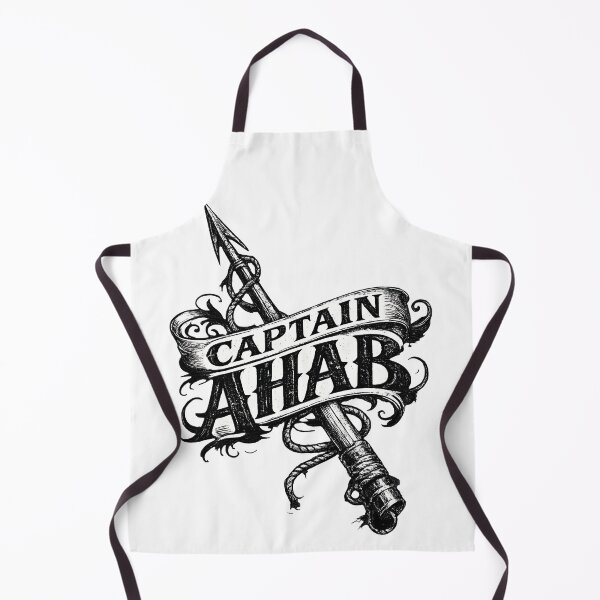 Item preview, Captain Ahab Legendary Whale Hunter Art designed and sold by Retr0Tshirts.