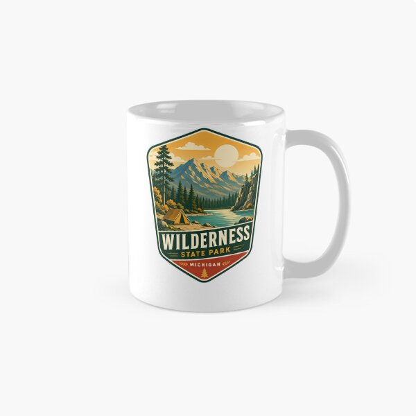 Item preview, Wilderness State Park Michigan Camping Hiking Outdoors Nature Travel designed and sold by Simsimah26Parks.
