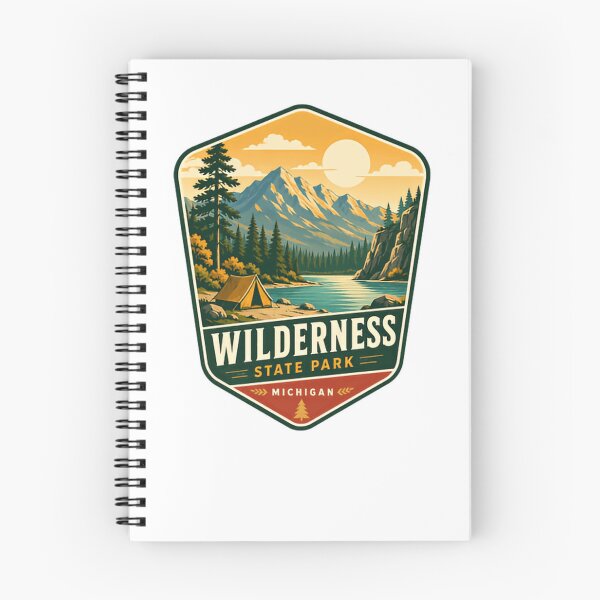 Item preview, Wilderness State Park Michigan Camping Hiking Outdoors Nature Travel designed and sold by Simsimah26Parks.