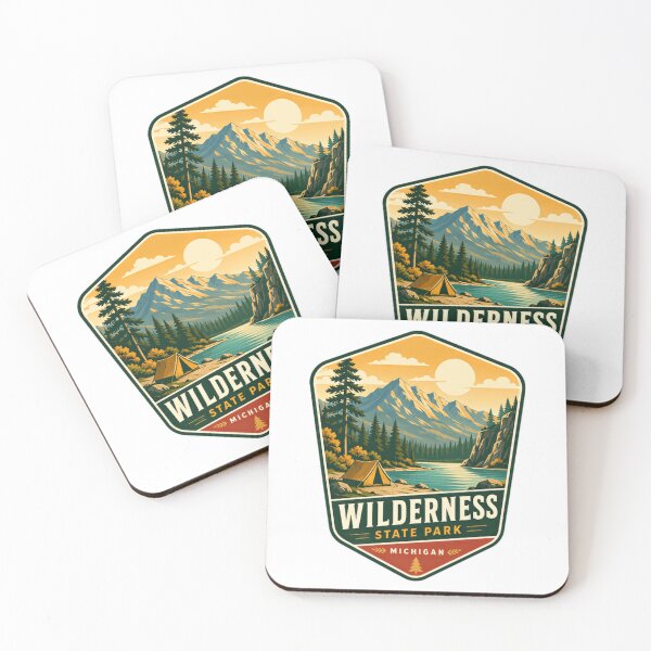 Item preview, Wilderness State Park Michigan Camping Hiking Outdoors Nature Travel designed and sold by Simsimah26Parks.