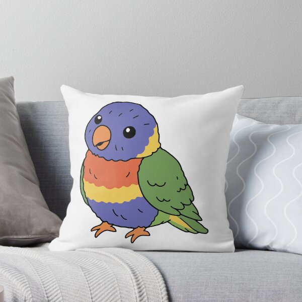 Item preview, Cute Chubby Rainbow Lorikeet designed and sold by Doodlywood.