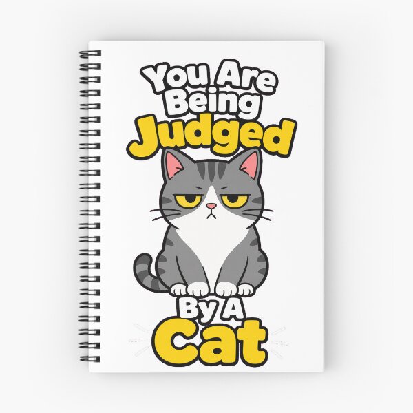 Item preview, You Are Being Judged By A Cat Funny Cat designed and sold by VisualArtsOasis.