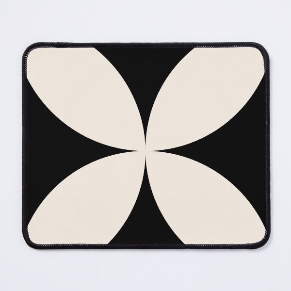 Item preview, Bauhaus Ausstellung Black Geometric Cross designed and sold by FaizArtShop.