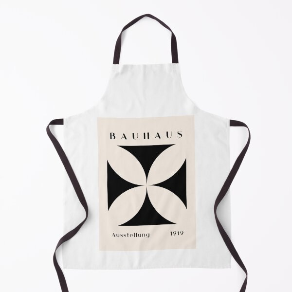 Item preview, Bauhaus Ausstellung Black Geometric Cross designed and sold by FaizArtShop.