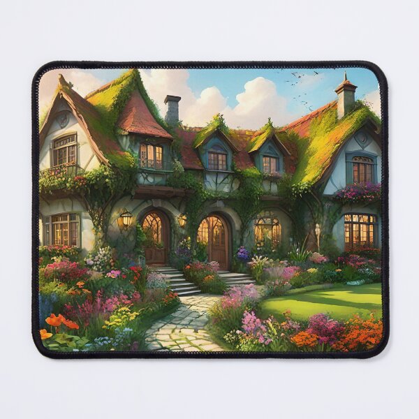 Item preview, The Enchanted Cottage - Flowering refuge and sweet living designed and sold by NeyhineAngelionShop.