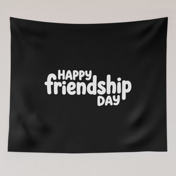 Item preview, Happy Friendship Day Bold Retro Typography Design designed and sold by SiarheiYur.