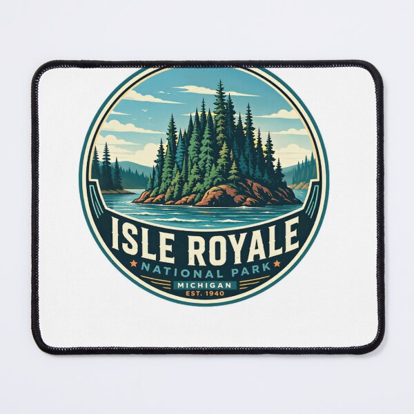 Item preview, Isle Royale National Park Michigan Est. 1940 Outdoor Travel Hiker Camper designed and sold by Simsimah26Parks.