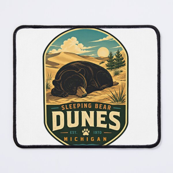 Item preview, Sleeping Bear Dunes Est. 1970 Michigan National Lakeshore Travel Souvenir designed and sold by Simsimah26Parks.