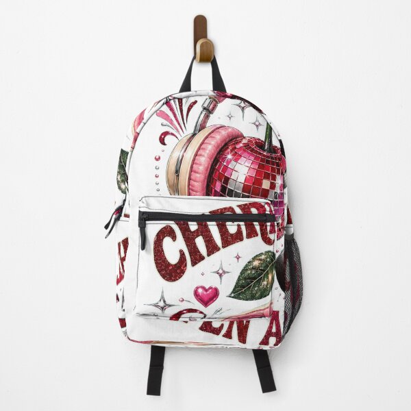 Item preview, Cherry Disco Hotline – Retro Fruit Graphic Tee designed and sold by alexrow.