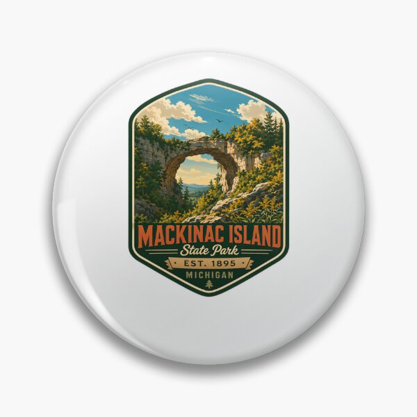 Item preview, Mackinac Island State Park Est. 1895 Michigan Travel Souvenir designed and sold by Simsimah26Parks.