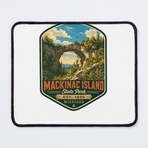 Item preview, Mackinac Island State Park Est. 1895 Michigan Travel Souvenir designed and sold by Simsimah26Parks.