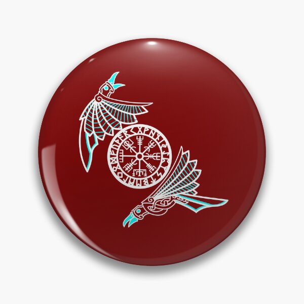 Item preview, Norse wheel crows designed and sold by gavmanart.