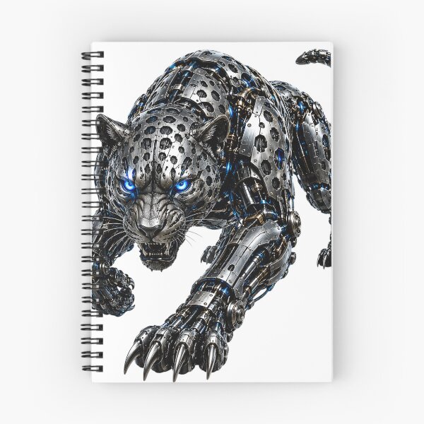 Item preview, Steel Jaguar V5 – Industrial Cyber Jaguar Robot | Mechanical Big Cat | Steelcoat Studio designed and sold by SteelCoat Studio.