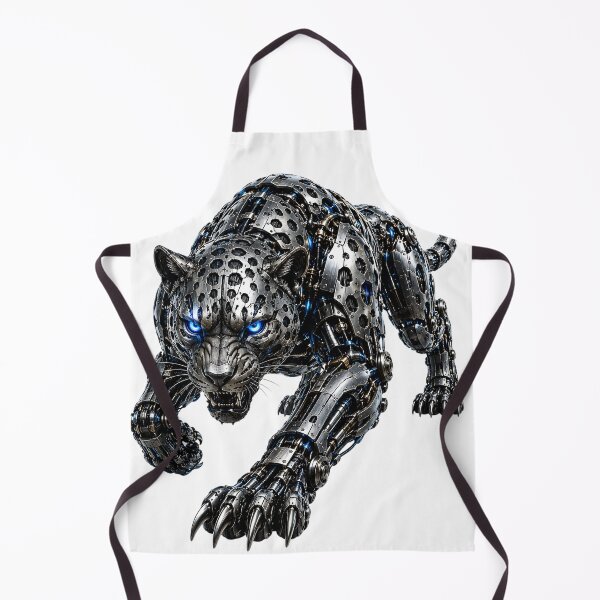 Item preview, Steel Jaguar V5 – Industrial Cyber Jaguar Robot | Mechanical Big Cat | Steelcoat Studio designed and sold by SteelCoat Studio.