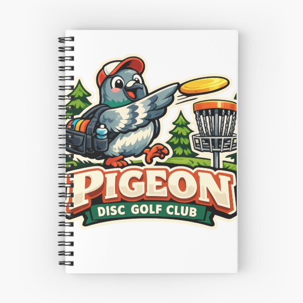 Item preview, Pigeon Disc Golf Club Retro Sports Mascot designed and sold by TheRealTaria.