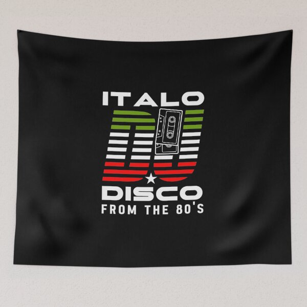 Item preview, Italo Disco DJ From The 80s Retro Era designed and sold by Graphroad.