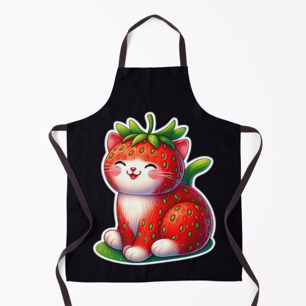 Item preview, Cute Strawberry Kitty Kawaii Cat T-Shirt | Adorable Strawberry Cat Lover Fruitcore Anime Aesthetic Tee designed and sold by HopeAndHustle.