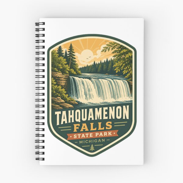 Item preview, Tahquamenon Falls State Park Michigan Waterfall Nature Travel Souvenir designed and sold by Simsimah26Parks.