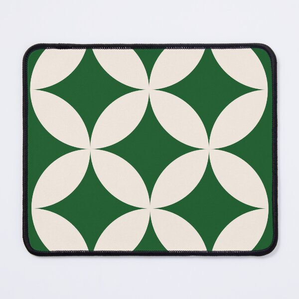 Item preview, Bauhaus Dark Green Geometric Abstract designed and sold by FaizArtShop.