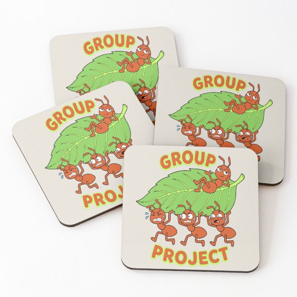 Item preview, Group Project - Hardworking Ants and Hardly Working Ant designed and sold by Regal Rev.