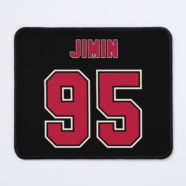 Item preview, BTS debut jersey design - bts name and year - Jimin-95 designed and sold by moteesshop.