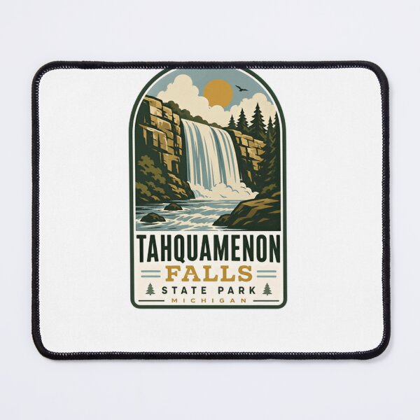 Item preview, Tahquamenon Falls State Park Michigan Nature Waterfall Travel Hiking designed and sold by Simsimah26Parks.