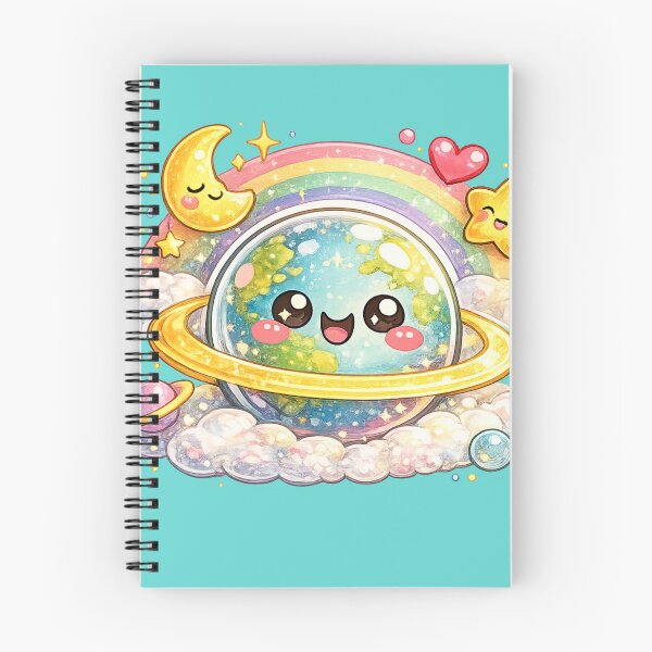 Item preview, Planet Rainbow Stars | Cosmic Typography Design designed and sold by VasiArtLab.