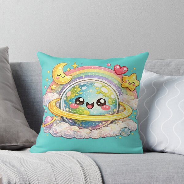 Item preview, Planet Rainbow Stars | Cosmic Typography Design designed and sold by VasiArtLab.