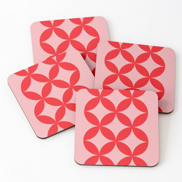 Item preview, Bauhaus Red Geometric Abstract designed and sold by FaizArtShop.