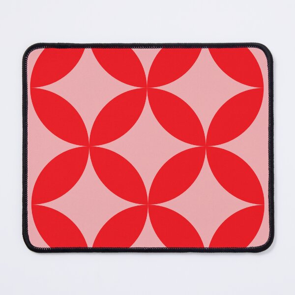 Item preview, Bauhaus Red Geometric Abstract designed and sold by FaizArtShop.