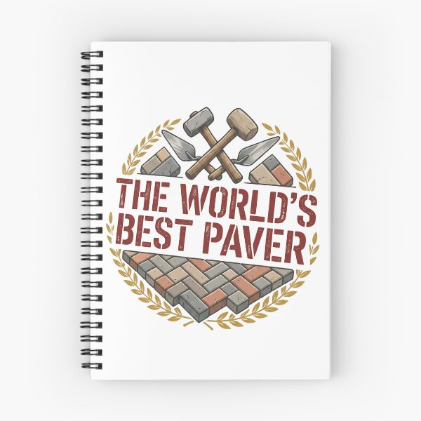 Item preview, The World's Best Paver - Funny Paving Contractor Gift designed and sold by Inka Moon Design.