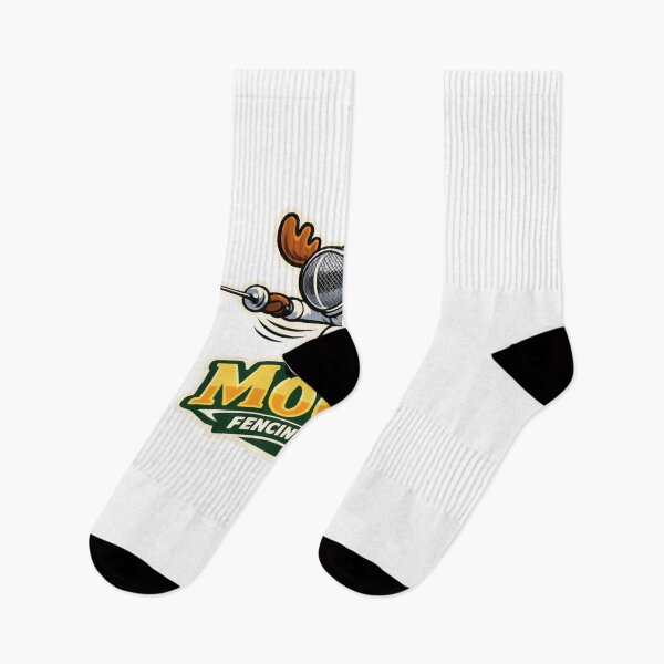 Item preview, Moose Fencing Club Retro Sports Mascot designed and sold by TheRealTaria.