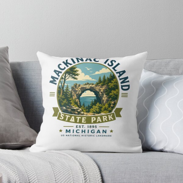 Item preview, Mackinac Island State Park Est. 1895 Michigan Us National Historic Landmark Travel Souvenir designed and sold by Simsimah26Parks.