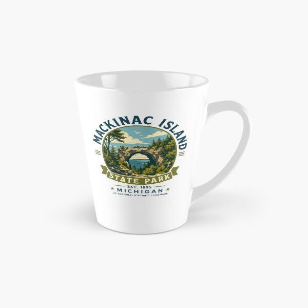 Item preview, Mackinac Island State Park Est. 1895 Michigan Us National Historic Landmark Travel Souvenir designed and sold by Simsimah26Parks.