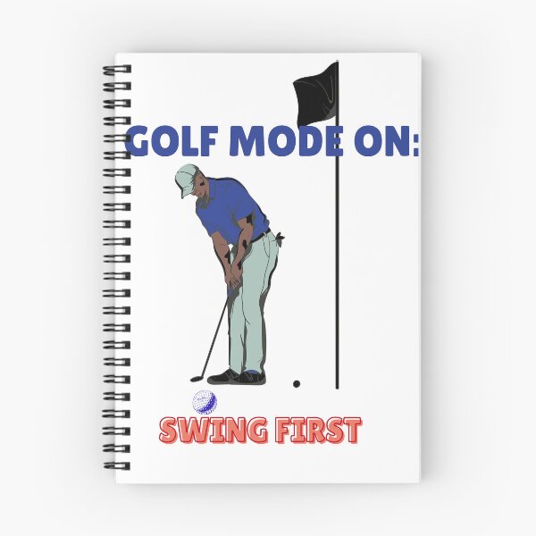 Item preview, Golf Mode ON: Swing First | Funny Golfer Graphic  designed and sold by CKADigital.