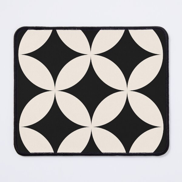 Item preview, Bauhaus Black and Cream Geometric Abstract designed and sold by FaizArtShop.