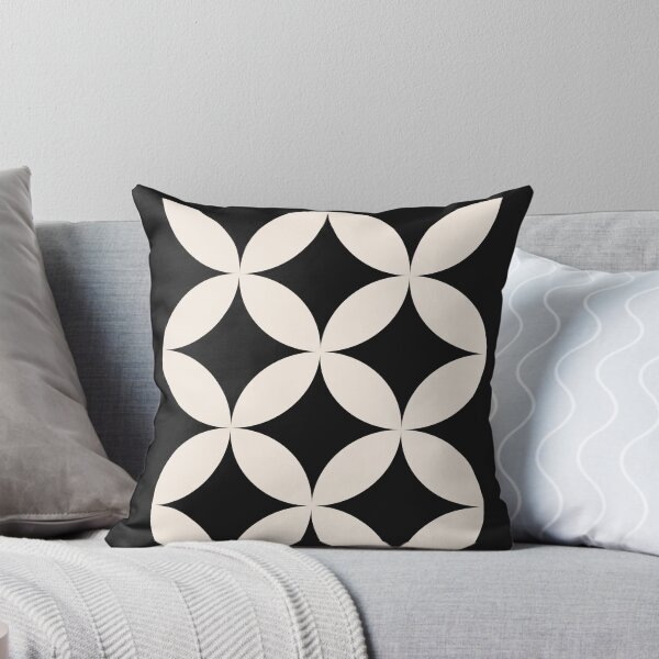 Item preview, Bauhaus Black and Cream Geometric Abstract designed and sold by FaizArtShop.