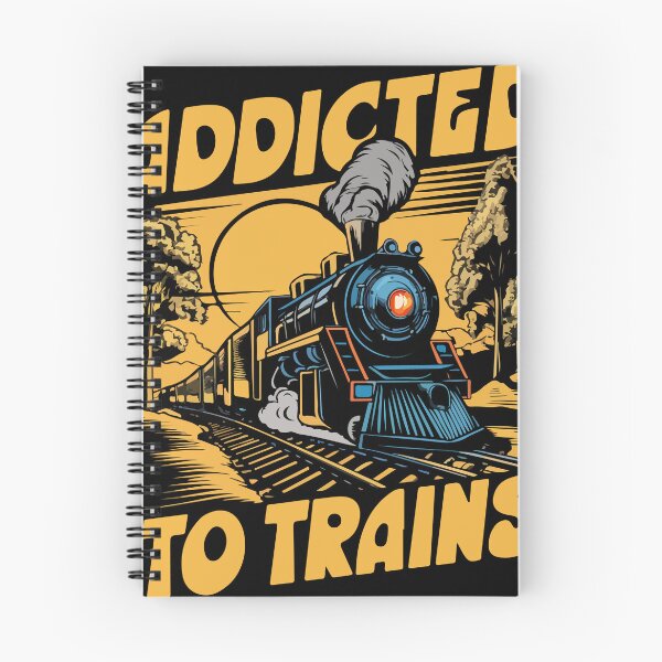 Item preview, Addicted to Trains - Kids locomotive designed and sold by BobaTeeStore.