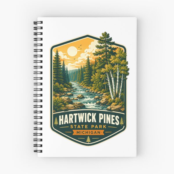 Item preview, Hartwick Pines State Park Michigan Outdoors Nature Travel Explorer designed and sold by Simsimah26Parks.