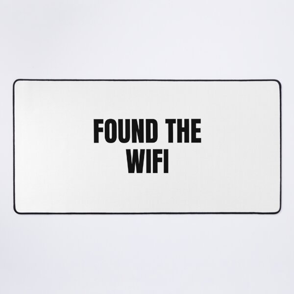 Item preview, Found the Wifi (Black) designed and sold by ShipCrewNation.