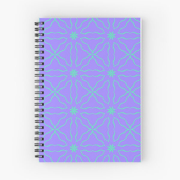 Item preview, Starburst Violet and Mint Green Kaleidoscope Geometric Seamless Pattern designed and sold by VOYID ART STUDIO.