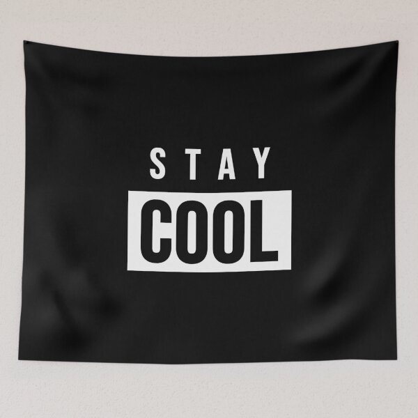 Item preview, Stay Cool Minimalist Streetwear Bold Typography designed and sold by Velora Printss.